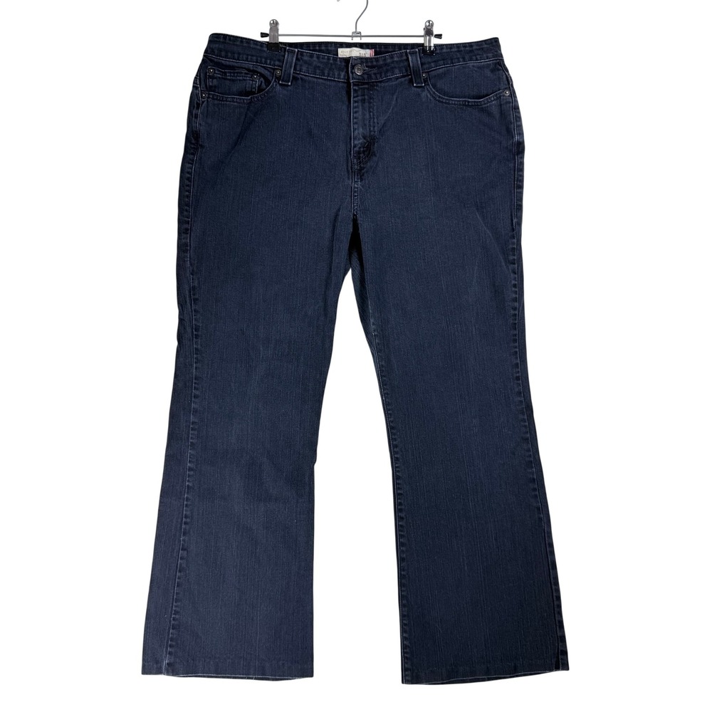 Levis 515 Bootcut Jeans Womens 20M Dark Wash Stretch Denim Y2K Indie Classic